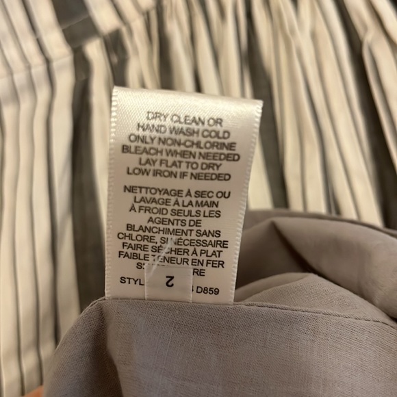 Rebecca Taylor Empire Waist Striped Dress - Picture 7 of 7